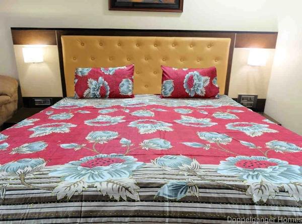 Kantha Embroidery Double Bed Sheet-40