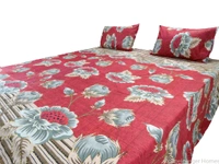 Kantha Embroidery Double Bed Sheet-40