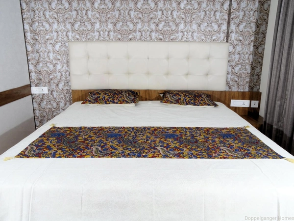 Doppelganger Homes Kalamkari Double Bed sheet  set-81