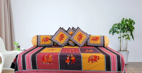 Doppelganger Homes Diwan set (Set of 8 pcs.)-56