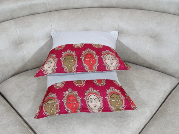 Doppelganger Homes Kalamkari Cushion cover Set-68