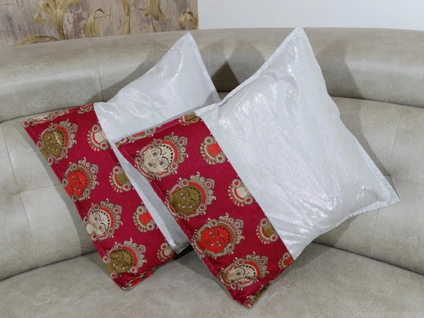 Doppelganger Homes Kalamkari Cushion cover Set-68