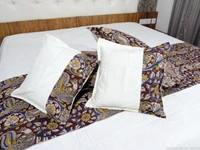 Doppelganger Homes Kalamkari Double Bed sheet  set-82