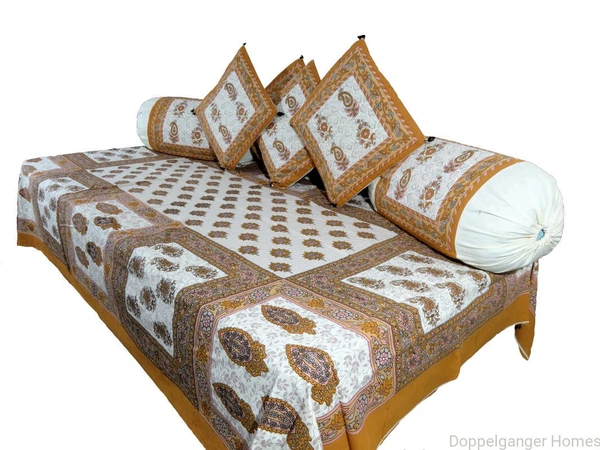 Doppelganger Homes Diwan set (Set of 8 pcs.)-57
