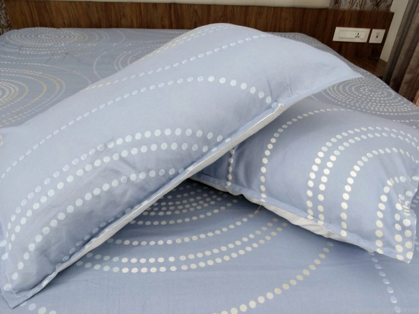 Doppelganger Homes Printed cotton Double Bed Sheet-108
