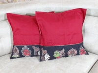 Doppelganger Homes Kalamkari Cushion cover Set-74