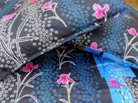 Doppelganger Homes Floral cotton Double Bed Sheet-101