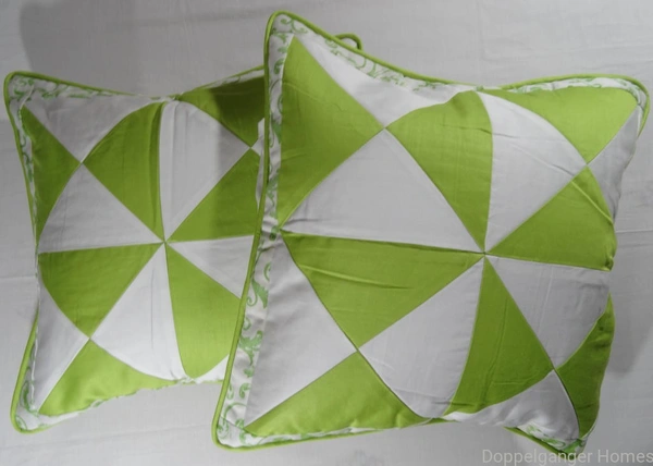 Doppelganger Homes Hour Glass Cushion Cover Set Of 2 PCS-7