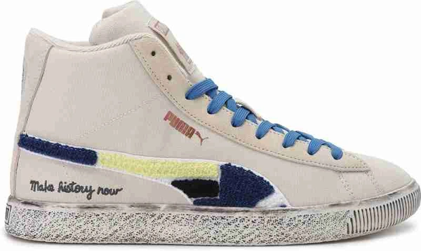 PUMA CLYDE MID X BLACK FIVES - UK 8