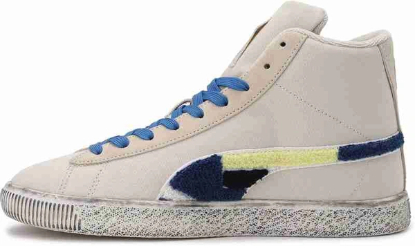 PUMA CLYDE MID X BLACK FIVES - UK 8