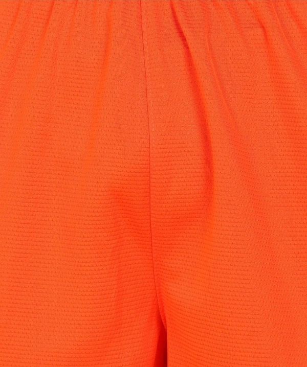 NIKE SELF DESIGN MEN ORANGE SPORTS SHORTS - XXL