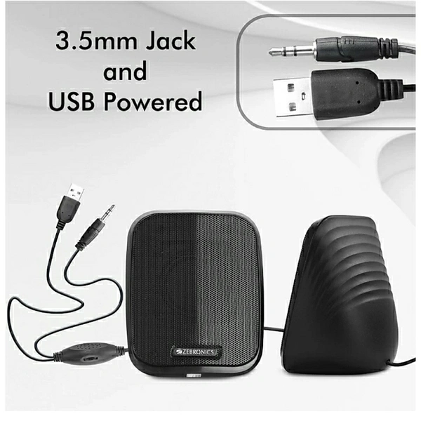 Zebronics Zeb-Fame 2.0 Multi Media Speakers with AUX, USB and Volume Control (Black) - 1, Wrong Product Damaged Product Defective Product