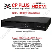 CP PLUS CP-VRA-2K3216-H 32Ch. 1080N H.265 Indigo DVR, Audio Channel 16 Ch - 2 YEAR, NO