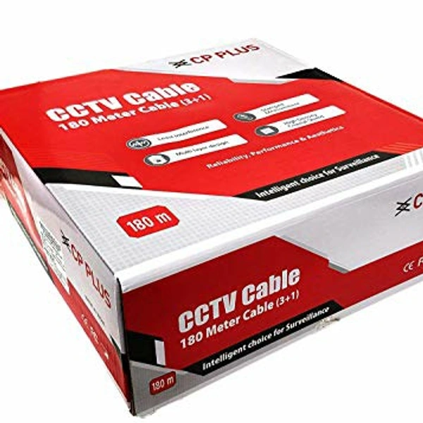 CP Plus 90m Copper CCTV Cable - NO