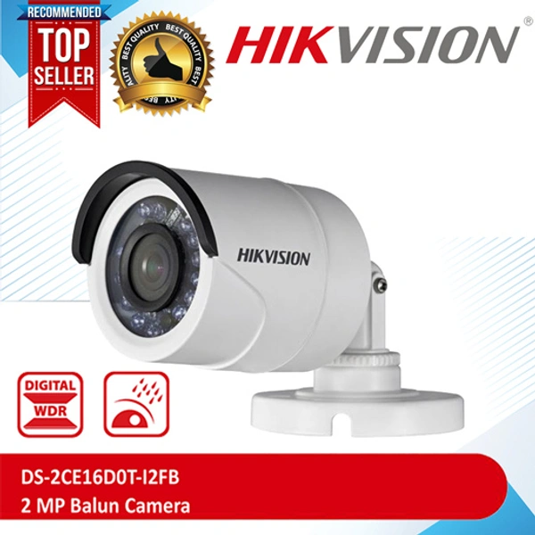 HIKVISION DS-2CE16D0T-I2FB - 2 YEARS