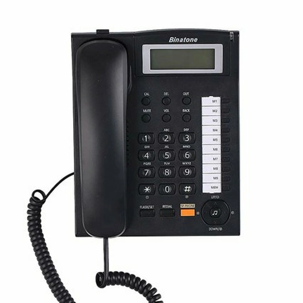 Binatone Concept 851 Corded Telephone with Clip & HF Speaker with 3- Step Tilt Angle Display - 1 year, Wrong Product Damaged Product Defective Product