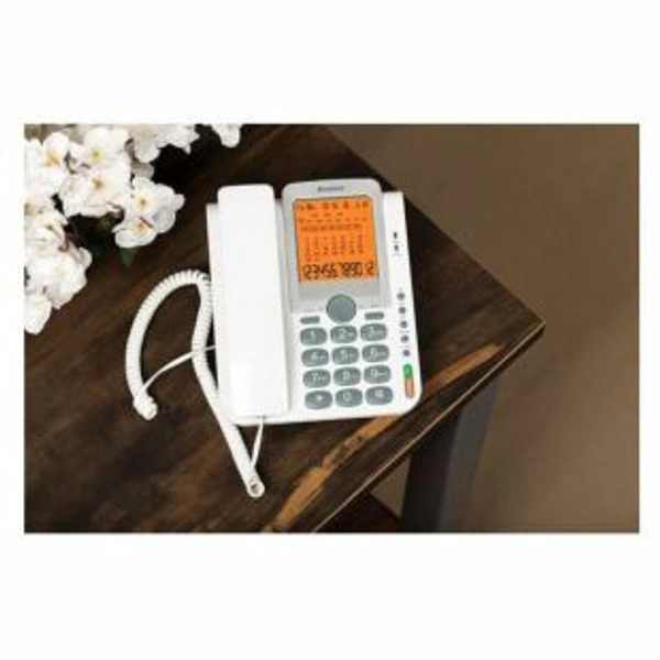 Binatone Concept 901 Corded Telephone with Big Display & HF Digital Speaker (Black) - 1 year, Wrong Product Damaged Product Defective Product
