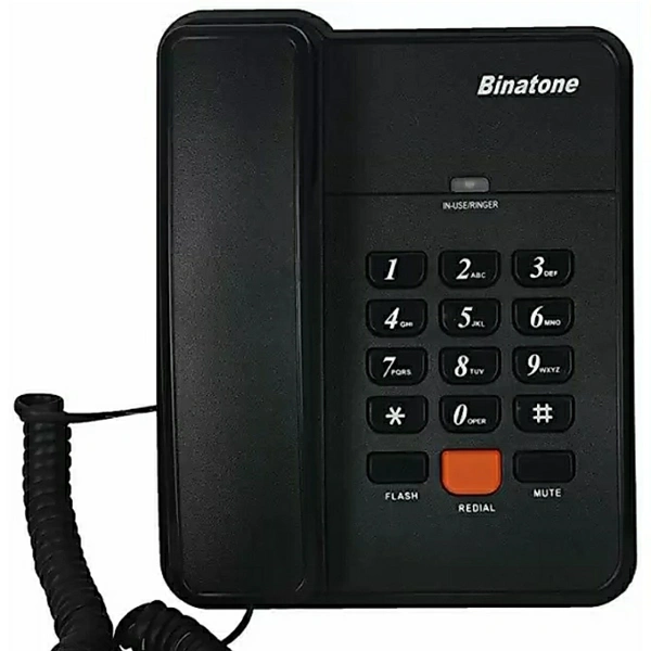 Binatone Spirit 111N Basic Corded Landline Phone for Office & Home (Black) - 1 year, Wrong Product Damaged Product Defective Product