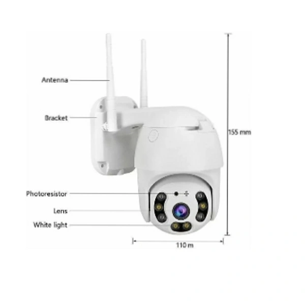 KINGSVISION Security Camera 2MP IP Camera WiFi Outdoor 1080P Wireless Camera IR Night Vision Ai Detection Alert  Home Security - 1 year, Wrong Product    Damaged Product   Defective Product
