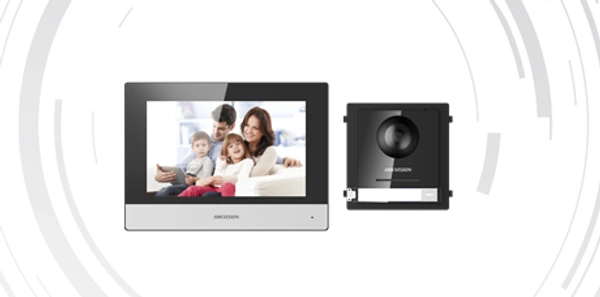 HIKVISION DS-KIS602 (KIT) - white, 7inch, 100grm, 2 year's