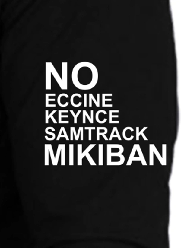 Printed Men Black T-Shirt - Black, S M L XL XXL