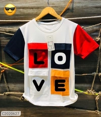 Cotton Printed T Shirt For Men  - M