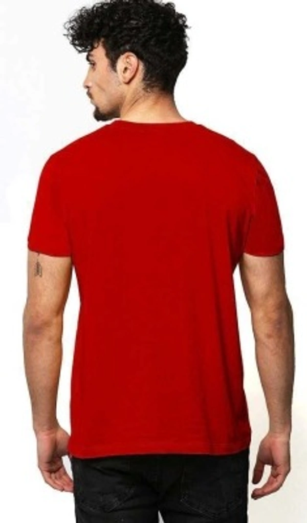 Graphic Print Men T-Shirt - Blue, XL