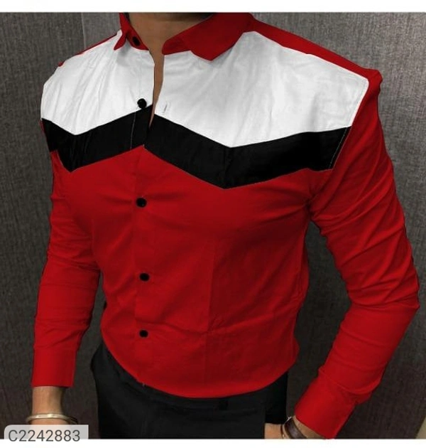 cotton blen slimfit full Sleeves Casual shirt  - multi color, S M L XL