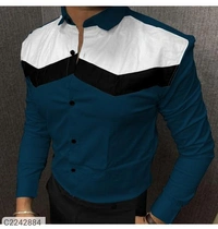 cotton blen slimfit full Sleeves Casual shirt  - multi color, S M L XL