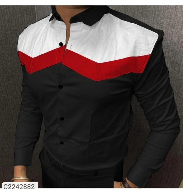 cotton blen slimfit full Sleeves Casual shirt  - multi color, S M L XL