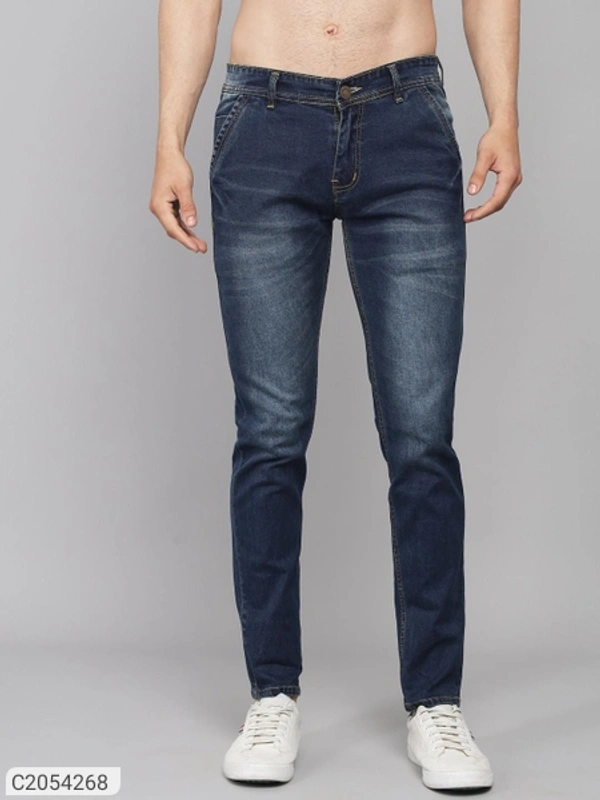 Denim washed slimfit mems  jeans  - 28 30 32 34