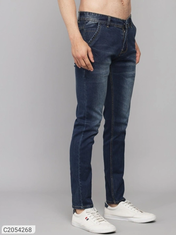 Denim washed slimfit mems  jeans  - 28 30 32 34