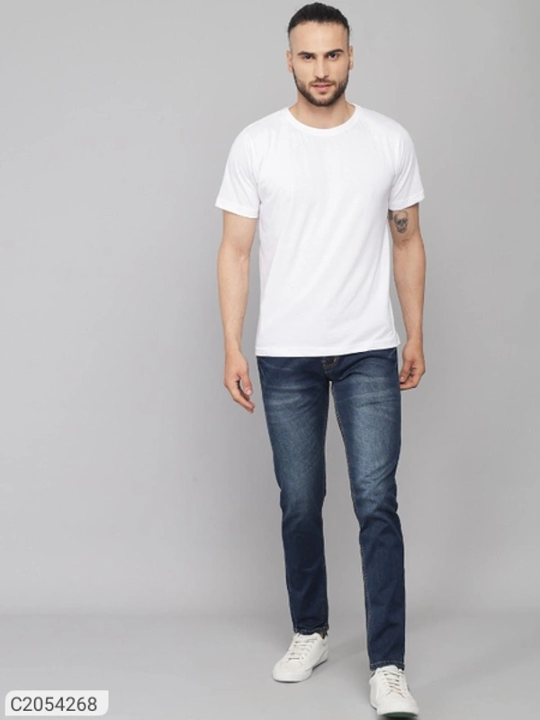 Denim washed slimfit mems  jeans  - 28 30 32 34