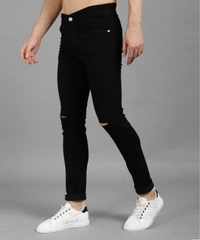 Slim Men Black Jeans - 28 30 32 34