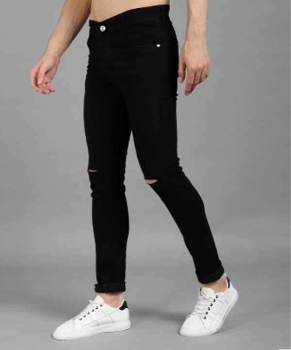 Slim Men Black Jeans - 28 30 32 34
