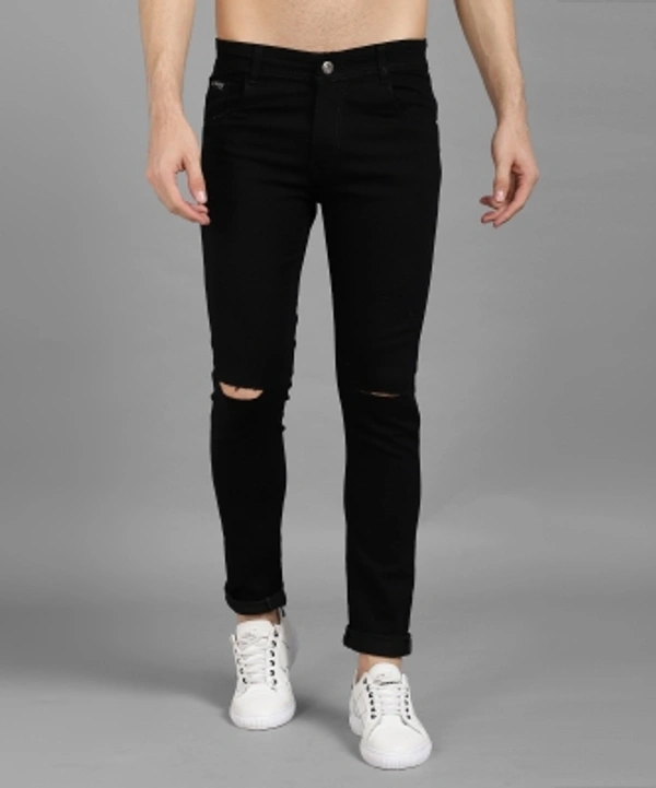 Slim Men Black Jeans - 28 30 32 34