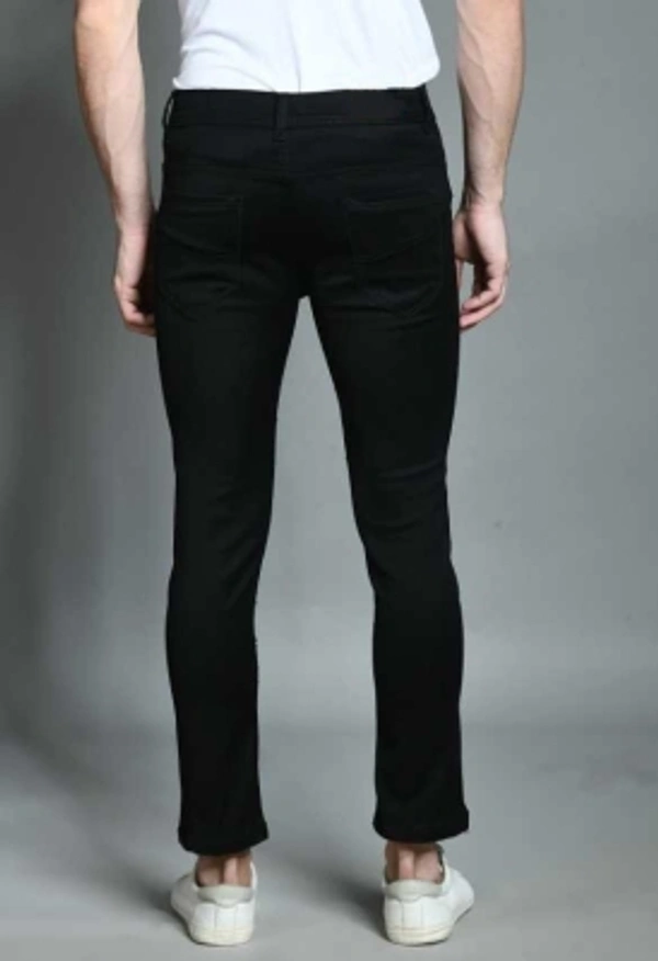 Star4well Slim Men Black Jeans - 28 30 32 34