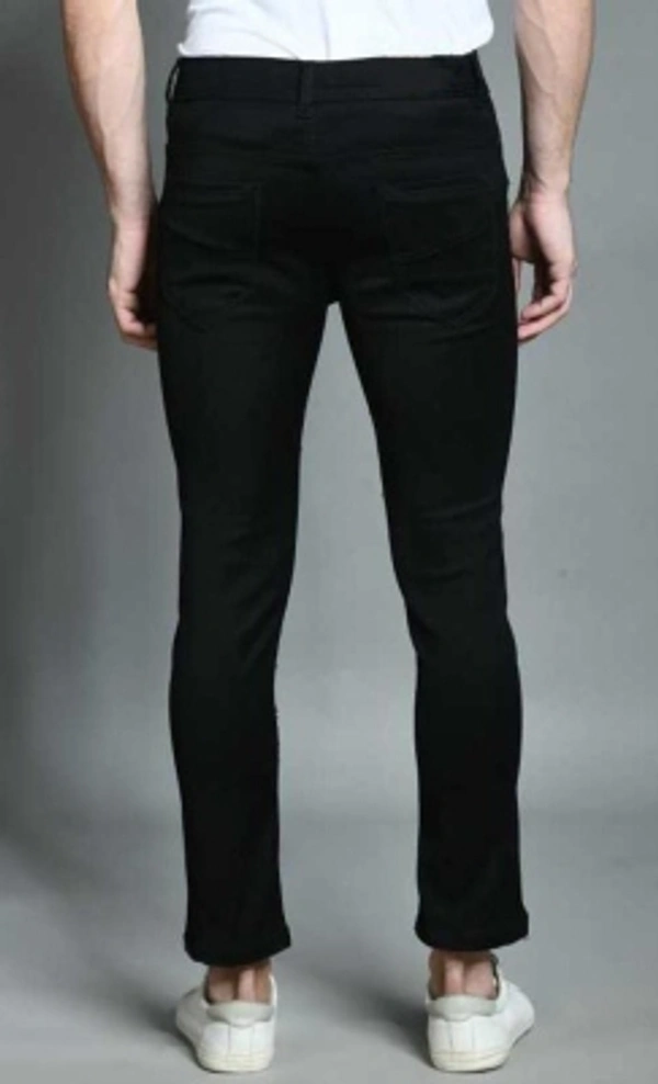 Star4well Slim Men Black Jeans - 28 30 32 34