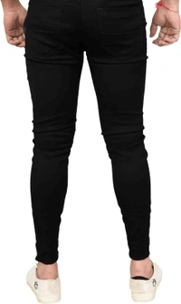 Styzon Slim Men Black Jeans - 28 30 32 34