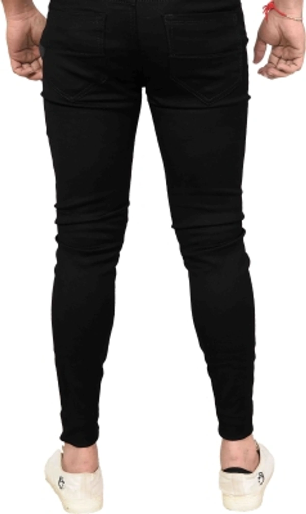Styzon Slim Men Black Jeans - 28 30 32 34