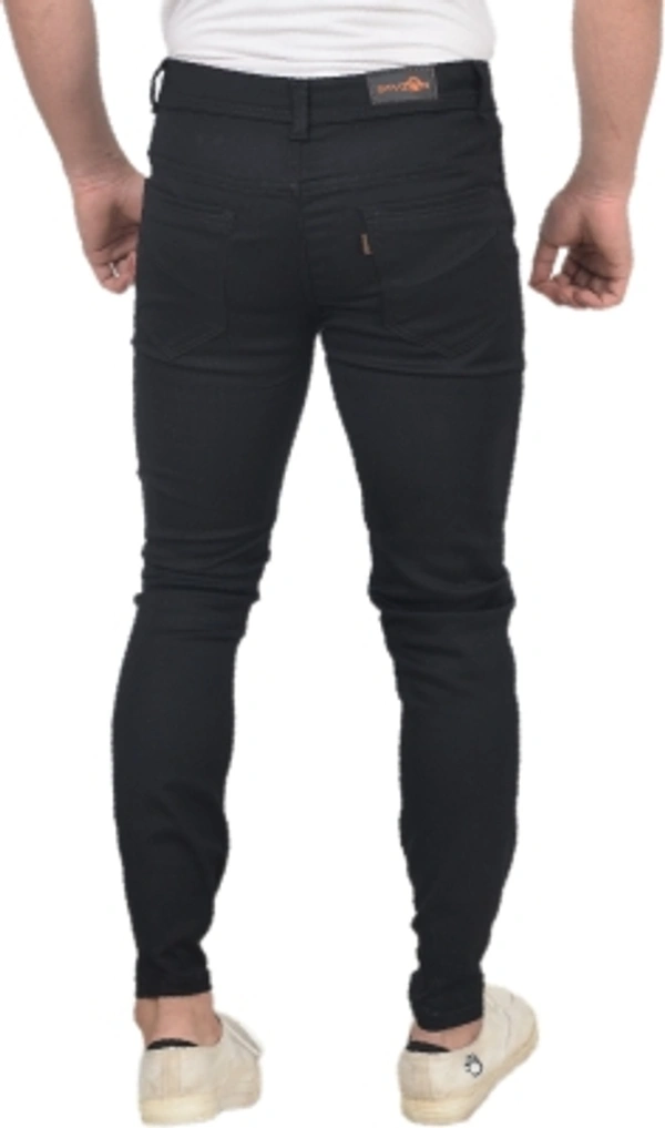 Styzon Slim Men Black Jeans - 20 30 32 34