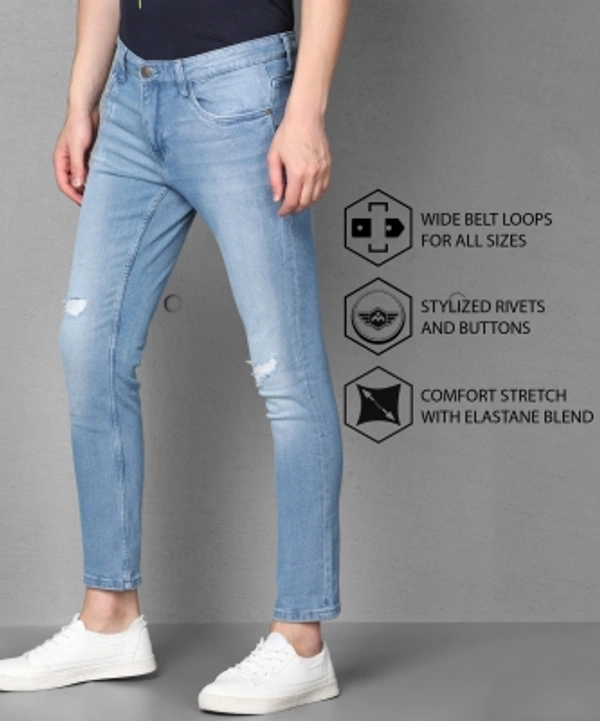 METRONAUT Slim Men Light Blue Jeans - 28 30 32 34