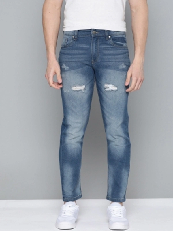 Mast & Harbour Slim Men Dark Blue Jeans - 28 30 32 34 36
