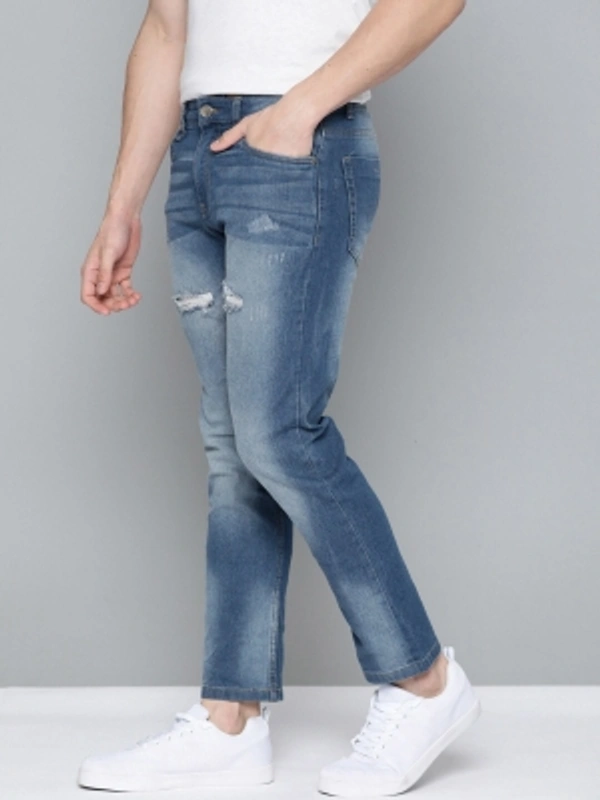 Mast & Harbour Slim Men Dark Blue Jeans - 28 30 32 34 36