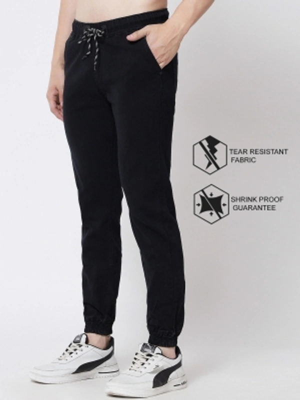UNITED DENIM Jogger Fit Men Black Jeans - 28 30 32 34