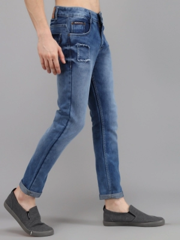 ROZADO Slim Men Blue Jeans - 28 30 32 34