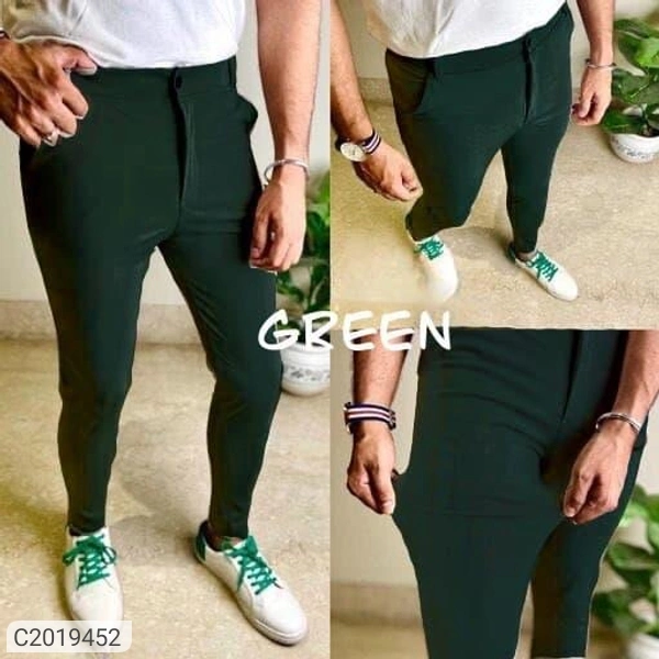 *Catalog Name:* Lycra Solid Regular Fit Mens Casual Trouser*Details:*Product Name: Lycra Solid Regular Fit Mens Casual TrouserPackage Contains: It Has 1 Piece Of Mens Casual Trouser
 - yellow, 26 28 30 32 34