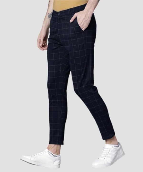 PROTOCOL Slim Fit Men Trousers - Black, 28 30 32 34 36