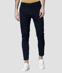 PROTOCOL Slim Fit Men Trousers - Black, 28 30 32 34 36