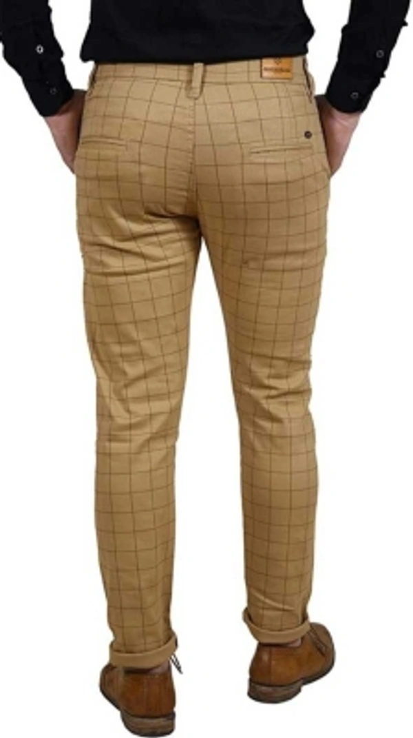 PROTOCOL Slim Fit Men Trousers - Yellow, 28 30 32 34 36